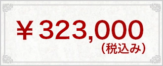 ￥323,000(税込み）