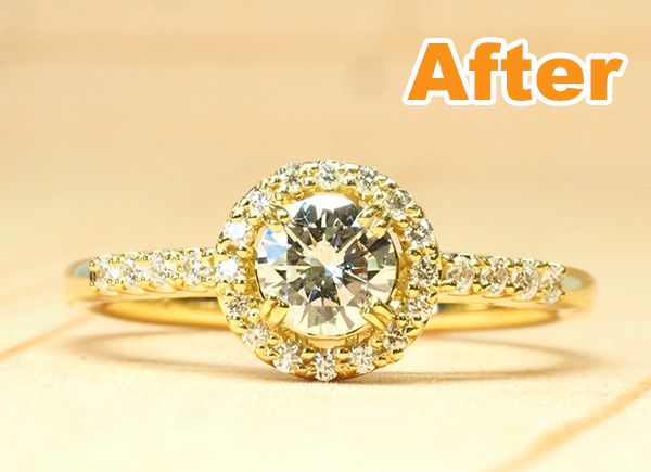 アフター指輪リフォーム実例374