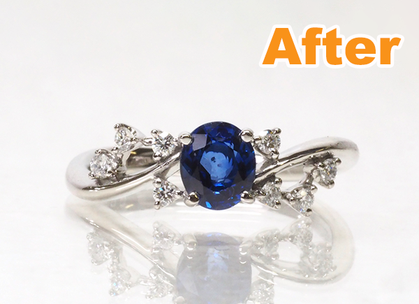 アフター指輪リフォーム実例380