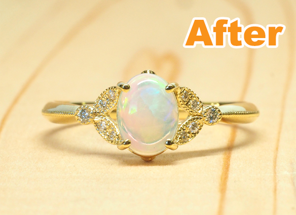 アフター指輪リフォーム実例381