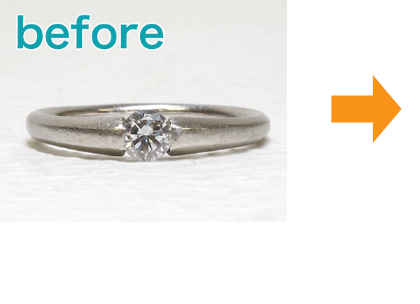 ビフォー指輪リフォーム実例377