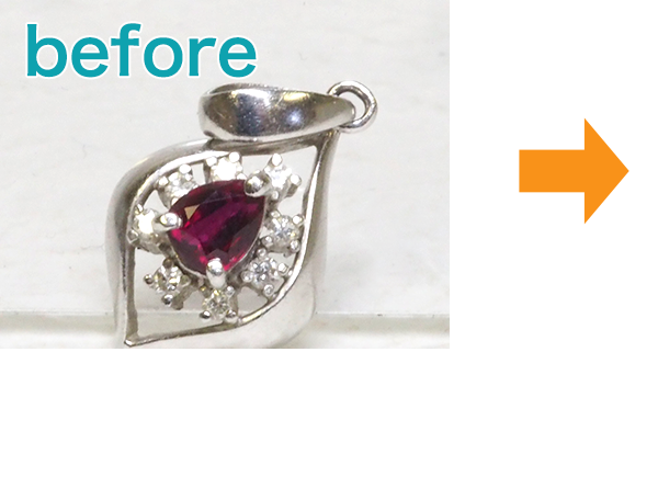 ビフォー指輪リフォーム実例387